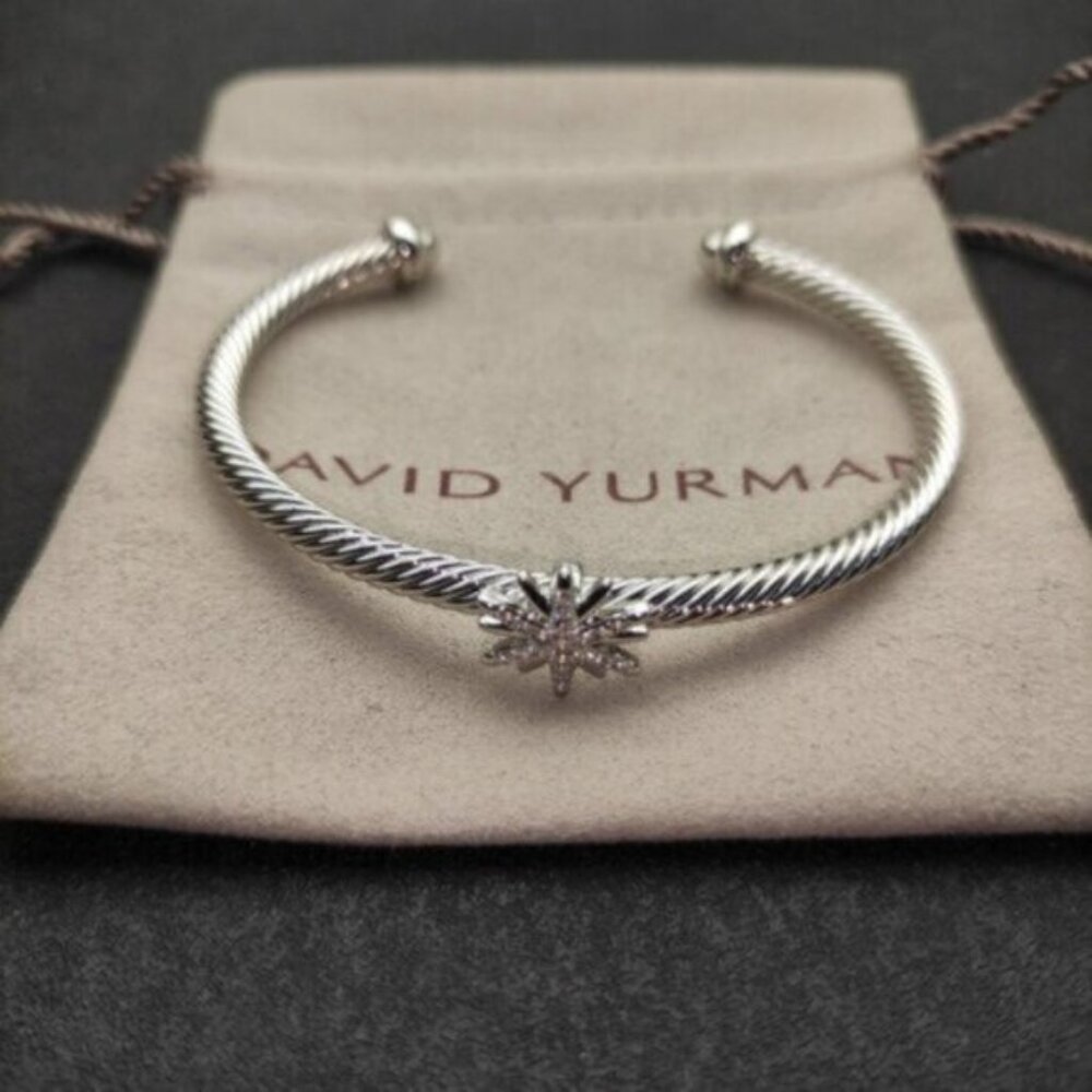David Yurman Silver Bracelet 3mm